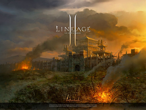 Lineage II - Небольшая подборка обоев для рабочего стола 