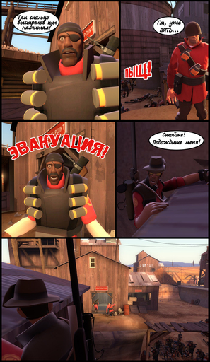 Team Fortress 2 - Team Fortress 2 & Garry's Mod - Comics