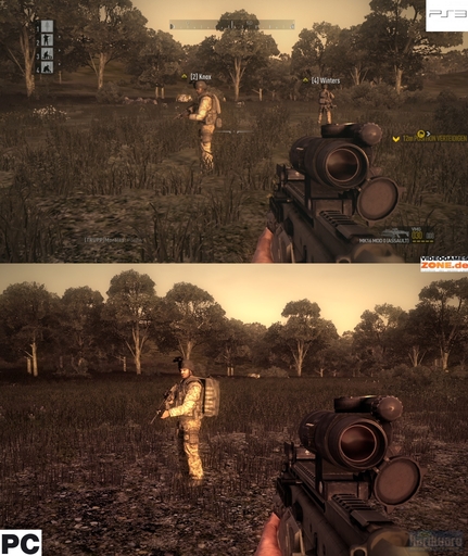 Operation Flashpoint: Dragon Rising - PC vs PS3