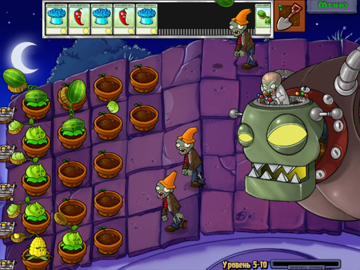 Plants vs. Zombies - Внимание!  На старт!  САЖАЙ!