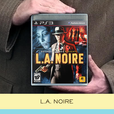 L.A.Noire - Офинальный бокс-арт L.A. Noire