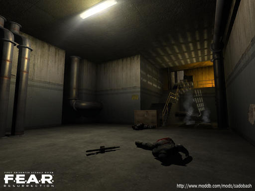 F.E.A.R. - F.E.A.R. Resurrection - альтернативное дополнение к F.E.A.R. Новые скриншоты из "Interval 08" 