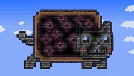 Terraria - Пиксельный арт в Террарии