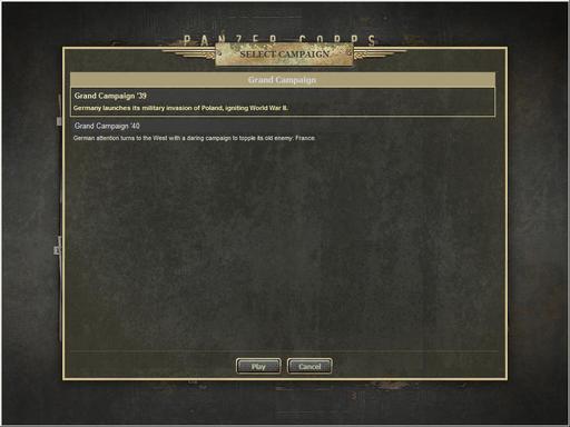 Panzer Corps - превью дополнений Grand Campaign ’39 и ’40