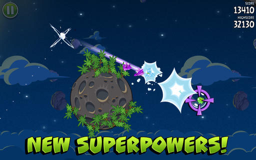 Angry Birds - Angry Birds: Space. Поиграем в гравитацию