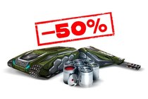 Cкидка 50% на Огнемёт, Хорнет и краски с защитой от пламени!