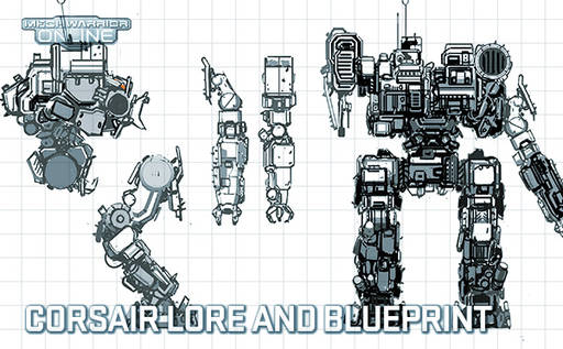 MechWarrior Online - "Корсар". Пиратский мех с преобладанием лостеха