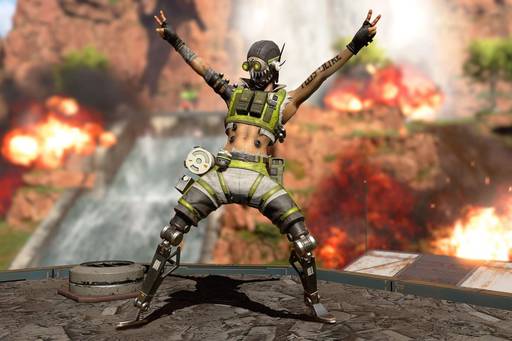 Лучшие игровые рейтинги, топы игр - История легенды Октейн из игры Apex Legends