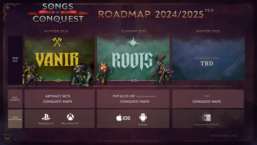 Мобильные приложения - Игра Songs of Conquest вышла для систем Android и Apple — 1199₽ и 999₽ соответственно